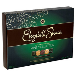 Продуктови Категории Шоколади Elizabeth Shaw колекция от шоколад с приятен ментов вкус 200гр.